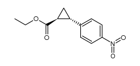 環丙羧酸,  2-(4-硝基苯基)-,  乙基酯,(1R,2R)-rel-