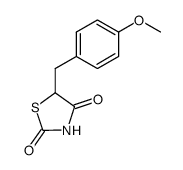 5-[(4-methoxyphenyl)-methyl]thiazolidine-2,4-dione