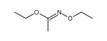 N-ethoxy-acetimidic acid ethyl ester