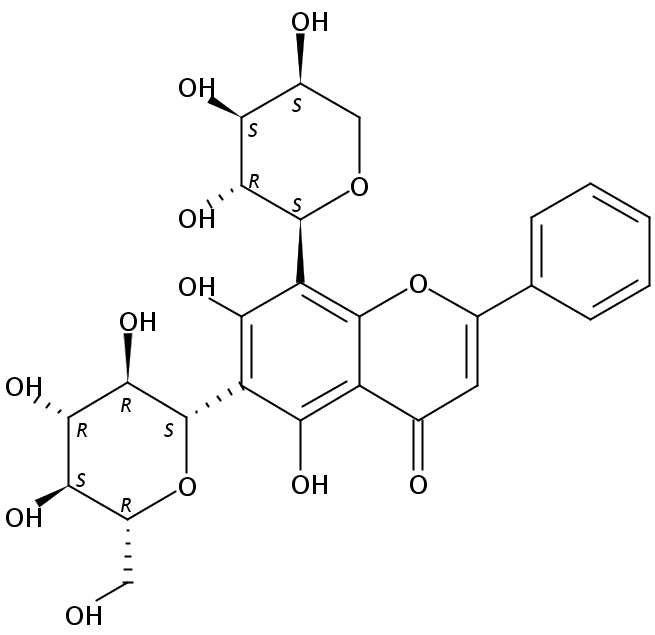 白杨素 6-c-葡萄糖 8-c-阿拉伯糖苷