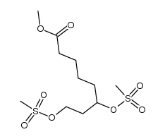 methyl 6,8-dimesyloxyoctanoate