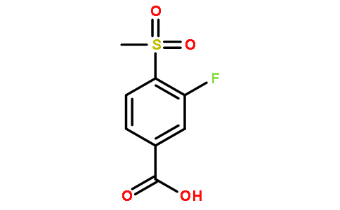3-氟-4-(甲基磺酰基)苯甲酸