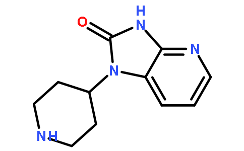 1,3-二氢-1-(4-哌啶基)-2H-咪唑并[4,5-B]吡啶-2-酮