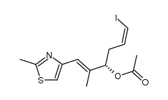(1E,3S,5Z)-2-methyl-6-iodo-1-(2-methyl-1,3-thiazol-4-yl)-1,5-hexadien-3-yl acetate