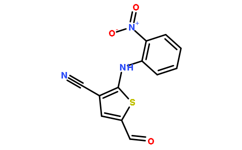 5-甲酰基-2-[(2-硝基苯基)氨基]-3-氰基噻吩