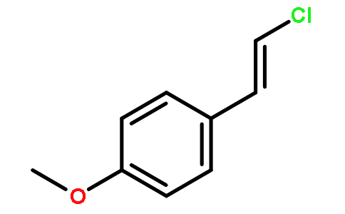 1-(-2-氯-乙烯基)-4-甲氧基苯