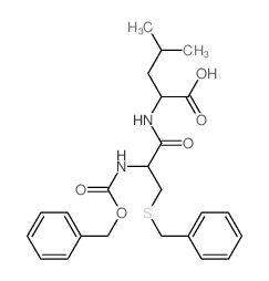2-[[3-benzylsulfanyl-2-(phenylmethoxycarbonylamino)propanoyl]amino]-4-methylpentanoic acid