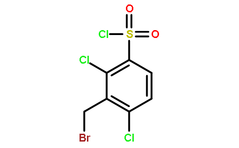 3-(溴甲基)-2,4-二氯苯-1-磺酰氯