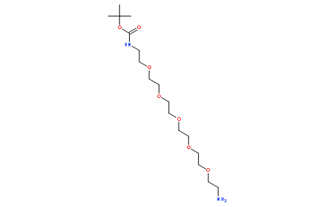 O-(2-氨基乙基)-O’-[2-(叔丁氧羰基-氨基)乙基]四乙二醇