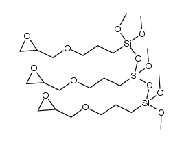 1,1,3,5,5-pentamethoxy-1,3,5-tris(3-(oxiran-2-ylmethoxy)propyl)trisiloxane