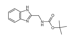 tert-butyl (1H-benzimidazol-2-yl)methylcarbamate