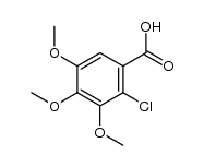 2-chloro-3,4,5-trimethoxy-benzoic acid