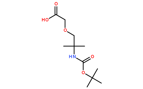 {2-[(叔-丁氧基羰基)氨基]-2-甲基丙氧基}乙酸