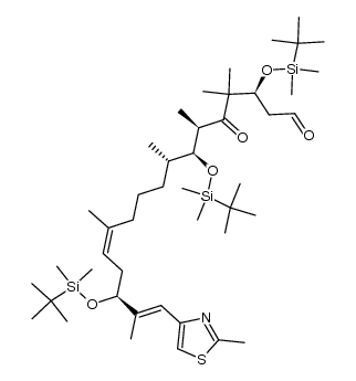 (3S,6R,7S,8S,12Z,15S,16E)-3,7,15-tris((tert-butyldimethylsilyl)oxy)-4,4,6,8,12,16-hexamethyl-17-(2-methylthiazol-4-yl)-5-oxoheptadeca-12,16-dienal