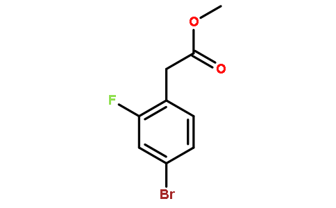 甲基 4-溴-2-氟苯基乙酸酯
