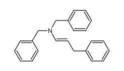 N,N-dibenzyl-N-(3-phenylprop-1-enyl)amine