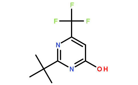 2-叔丁基-6-(三氟甲基)嘧啶-4-醇