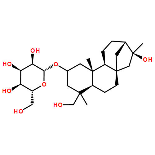 2-O-beta-D-吡喃阿洛糖甙-2,16,19-贝壳杉烯三醇对照品(标准品) | 195723-38-7