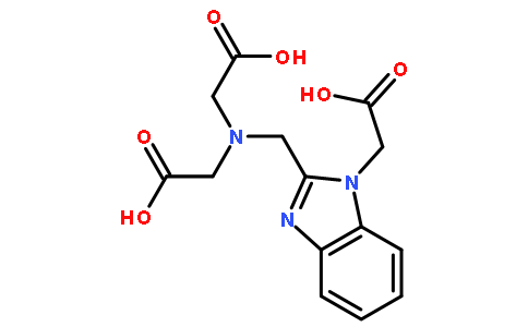 2-[2-[[bis(carboxymethyl)amino]methyl]benzimidazol-1-yl]acetic acid