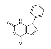 1-phenyl-6-thioxo-6,7-dihydropyrazolo[3,4-d][1,3]thiazin-4(1H)-one