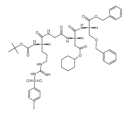 Boc-Arg(Tos)-Gly-Asp(OcHex)-Ser(Bzl)-OBzl