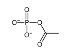 acetyl phosphate(2-)