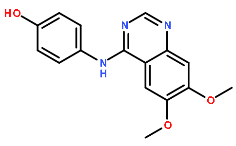 4-((6,7-二甲氧基喹唑啉-4-基)氨基)苯酚