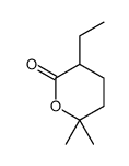 3-ethyl-6,6-dimethyloxan-2-one