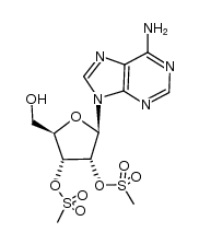(2R,3R,4R,5R)-2-(6-amino-9H-purin-9-yl)-5-(hydroxymethyl)tetrahydrofuran-3,4-diyl dimethanesulfonate