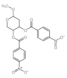 6-methoxytetrahydro-2H-pyran-3,4-diyl bis(4-nitrobenzoate)