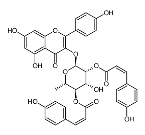 2,4-二-O-(Z-对香豆酰)阿福豆甙对照品(标准品) | 205534-17-4