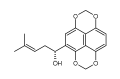 (R)-4-methyl-1-(naphtho[1,8-de:4,5-d'e']bis([1,3]dioxine)-4-yl)pent-3-en-1-ol