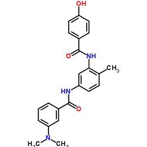 3-(二甲基氨基)-N-[3-[(4-羟基苯甲酰基)氨基]-4-甲基苯基]苯甲酰胺