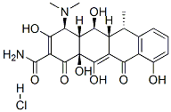 别名: 6-表多西环素盐酸盐;6-差向强力霉素盐酸盐 分子式: c22h24n2o8