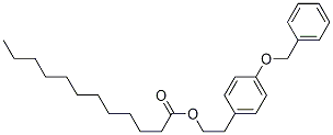 月桂酸2-(4-芐氧基苯基)乙酯