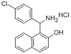 1-[氨基-(4-氯苯基)甲基]-2-萘酚鹽酸鹽