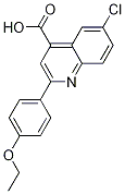 6-氯-2-(4-乙氧苯基)-喹啉-4-羧酸