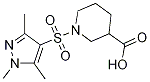 1-(1,3,5-三甲基吡唑-4-基)磺酰基3-哌啶甲酸