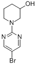 1-(5-溴嘧啶-2-基)-3-羟基哌啶