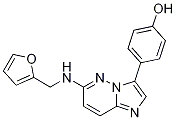 4-[6-[[(呋喃-2-基)甲基]氨基]咪唑并[1,2-B]噠嗪-3-基]苯酚