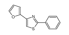 4-(furan-2-yl)-2-phenyl-1,3-thiazole