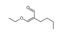 2-(ethoxymethylidene)hexanal
