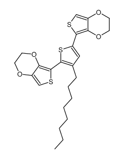 5-[5-(2,3-dihydrothieno[3,4-b][1,4]dioxin-5-yl)-3-octylthiophen-2-yl]-2,3-dihydrothieno[3,4-b][1,4]dioxine