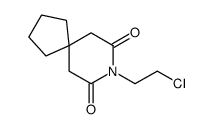 8-(2-氯-乙基)-8-氮杂螺[4.5] 癸烷-7,9-二酮