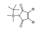 3,4-dibromo-1-[tert-butyl(dimethyl)silyl]pyrrole-2,5-dione