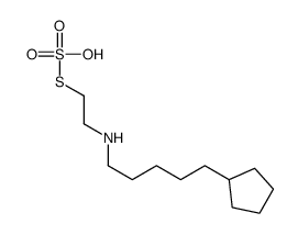 5-(2-sulfosulfanylethylamino)pentylcyclopentane