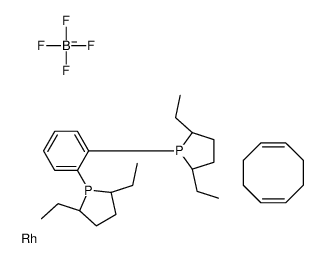 1,2-双[(2S,5S)-2,5-二乙基膦烷基]苯(1,5-环辛二烯)四氟硼酸铑(I)