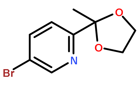 5-溴-2-(2-甲基-1,3-二氧雜烷-2-基)吡啶