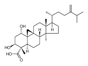 (1alpha,3beta,4alpha)-1,3-二羟基-24-亚甲基-9,19-环羊毛甾烷-28-酸对照品(标准品) | 215609-93-1