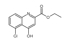 5-chloro-4-hydroxy-quinoline-2-carboxylic acid ethyl ester